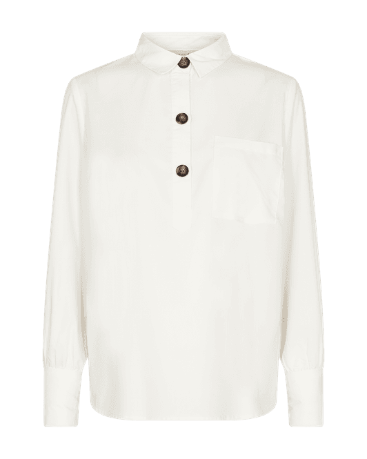 Hovedbilde FLYNN SKJORTE M/KNAPPER - OFFWHITE