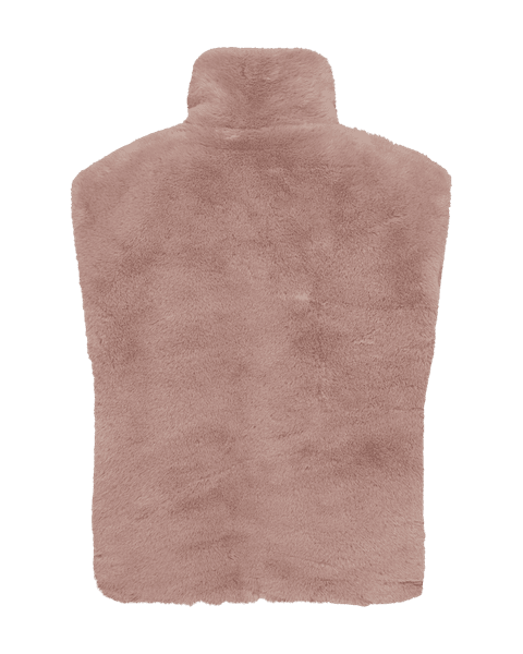 Hovedbilde FONY FAUX FUR VEST - PALE MAUVE