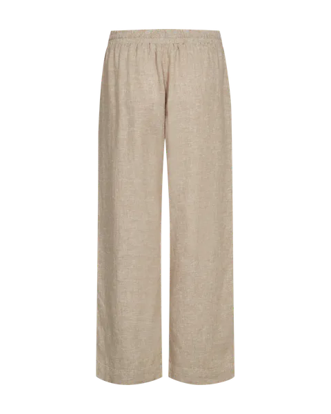Hovedbilde LAVA LIN/VISCOSE BUKSE ANKEL - SAND MELANGE