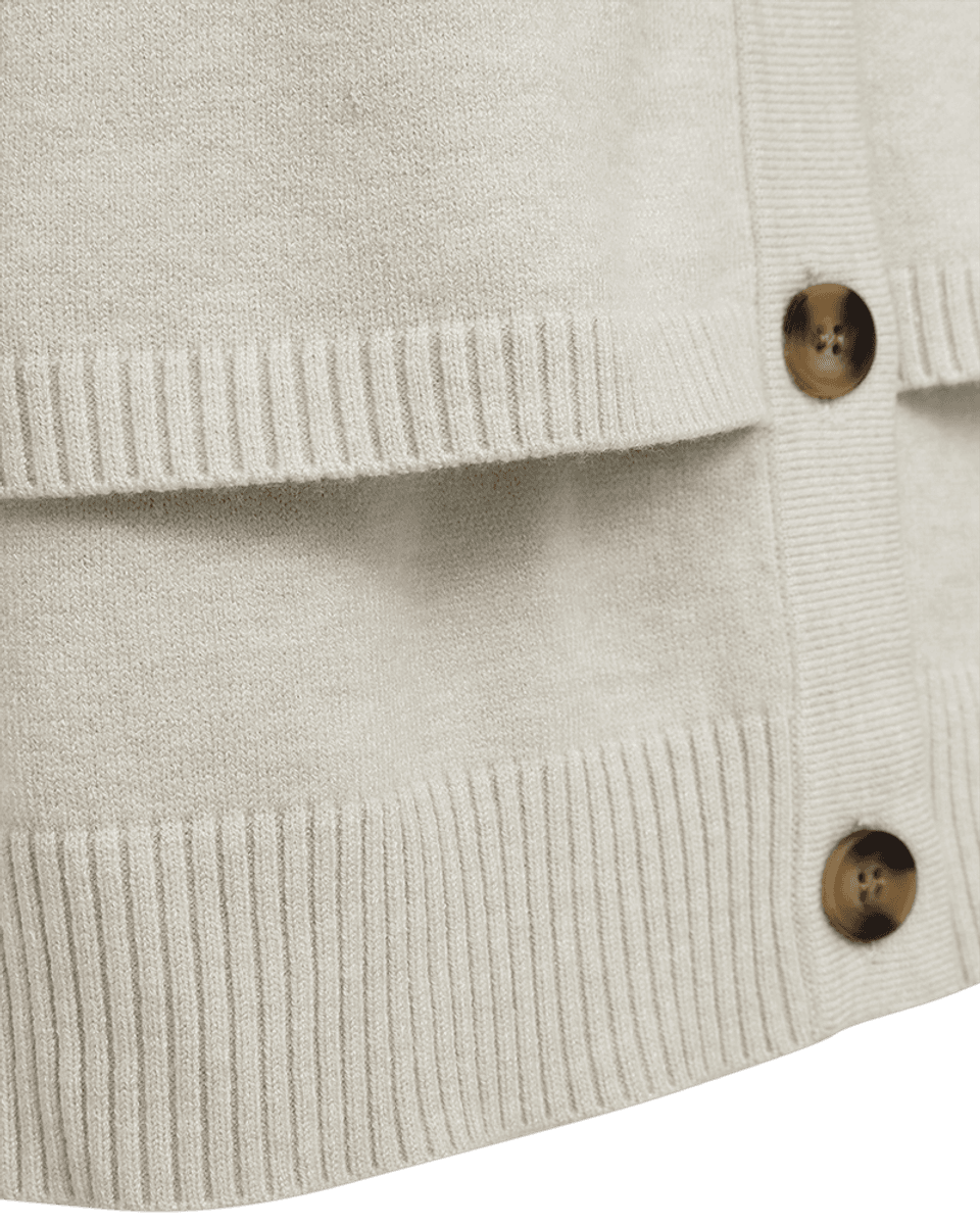 CAPPA CARDIGAN - MOONBEAM MELERT