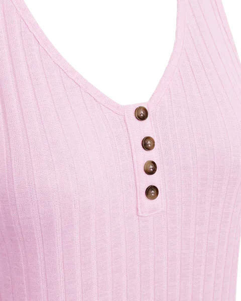 Hovedbilde BASAC TOPP M/KNAPPER  - ROSA