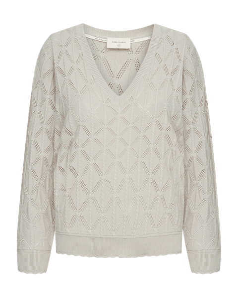 Hovedbilde DODO GENSER V-HALS - MOONBEAM