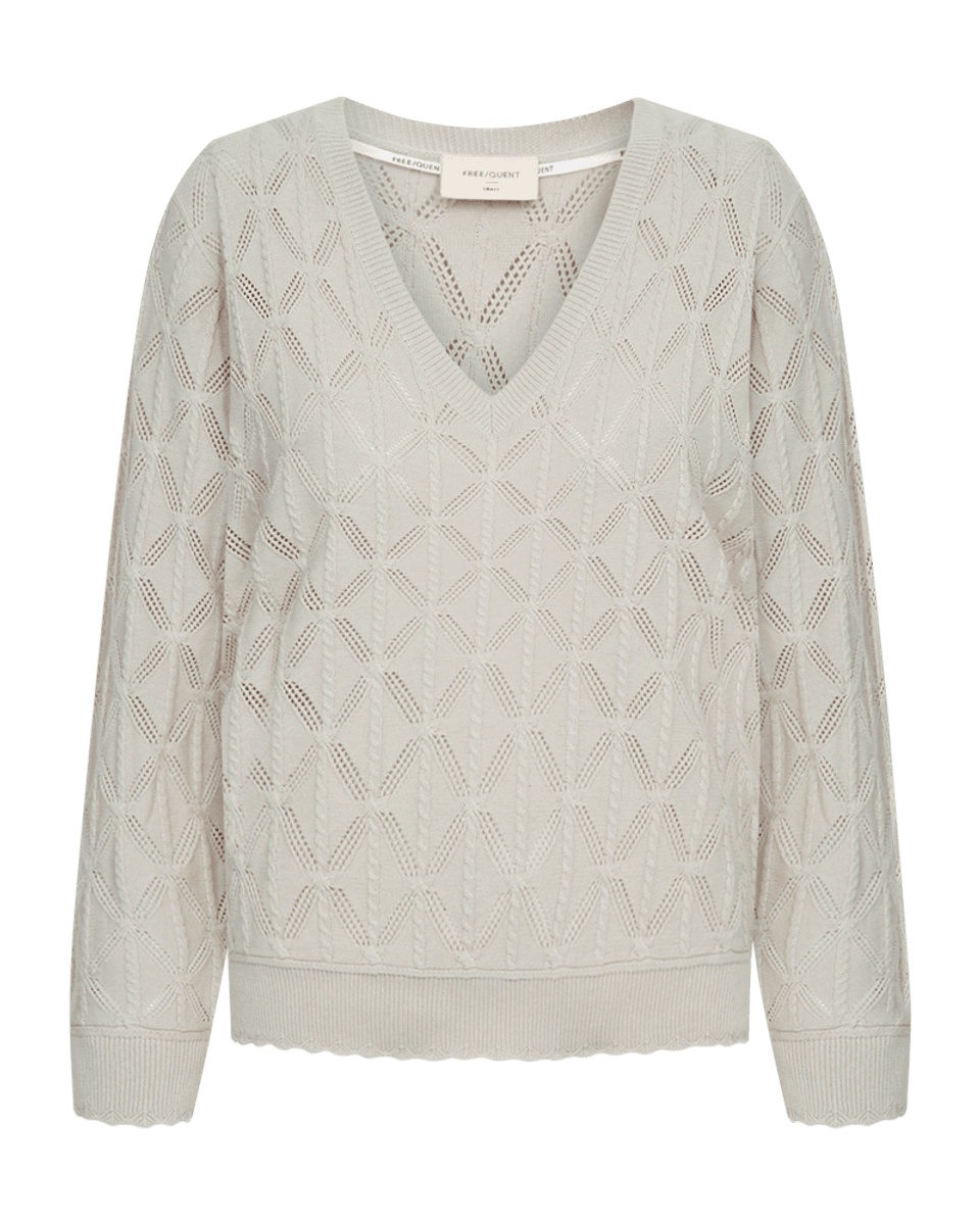 DODO GENSER V-HALS - MOONBEAM