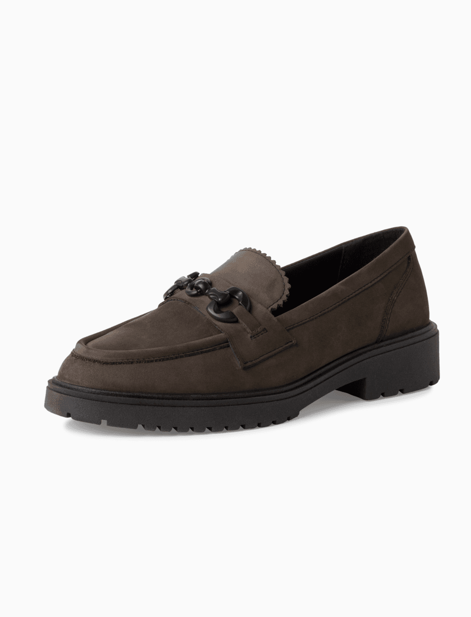 LOAFERS I SKINN - ANTHRACITE