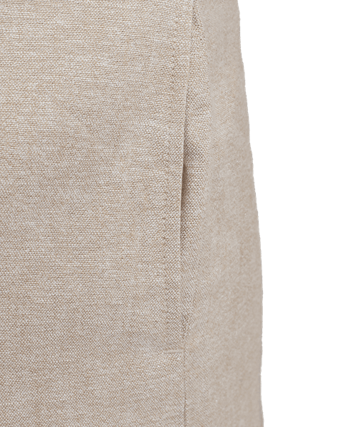 Hovedbilde LAVASI LIN/VISCOSE KJOLE - SAND METALLIC