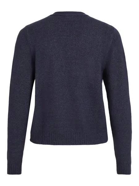Hovedbilde VIRIL CARDIGAN KORT - NAVY MELERT