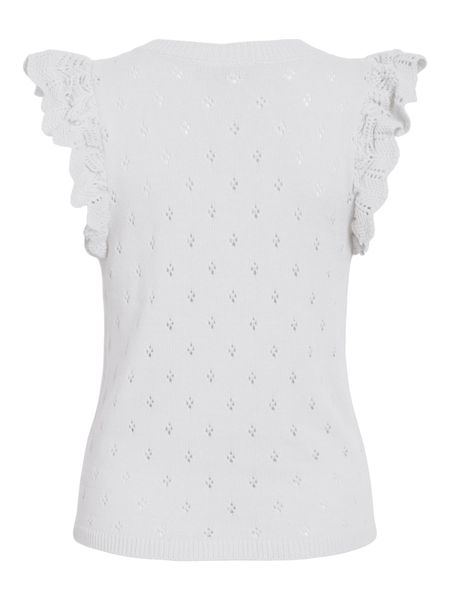 Hovedbilde MARLEA STRIKKET TOPP - OFFWHITE 