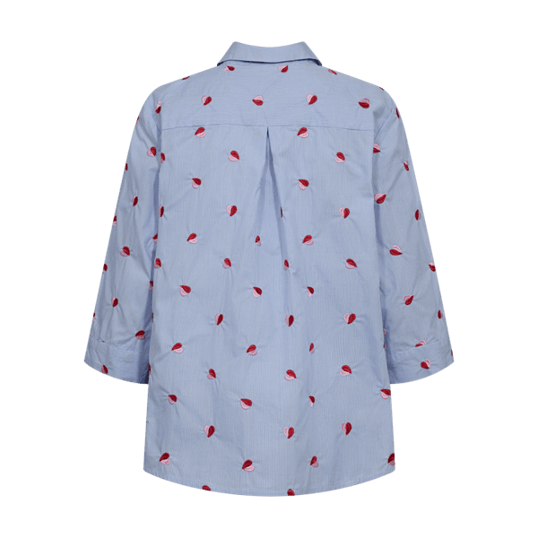 Hovedbilde ROSAN SKJORTE 3/4 ERM - HIMMELBLÅ/ROSA