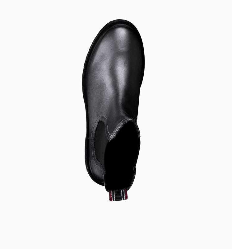 BOOTS I SKINN - GRÅ METALIC
