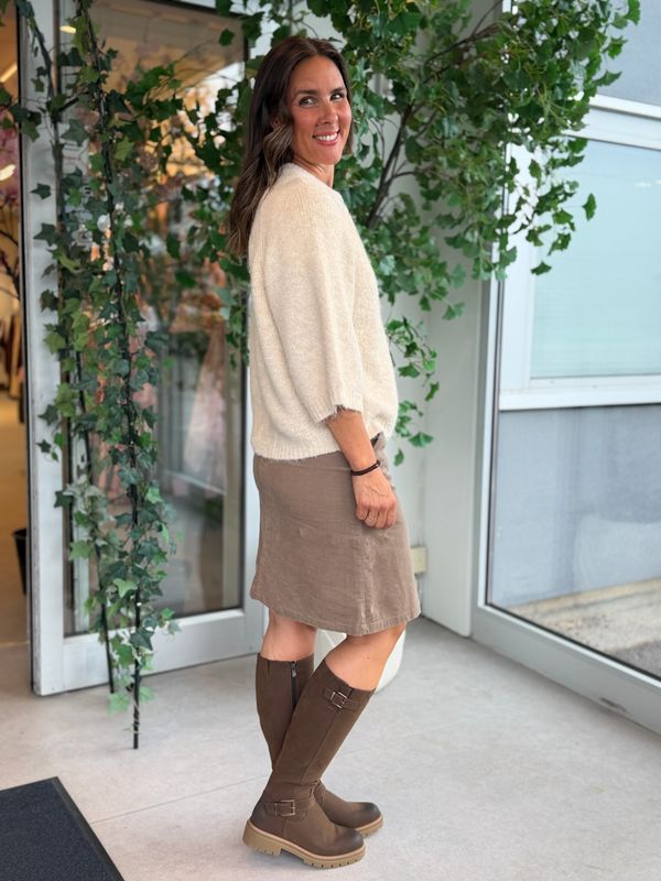 LULU CARDIGAN - MOONBEAM