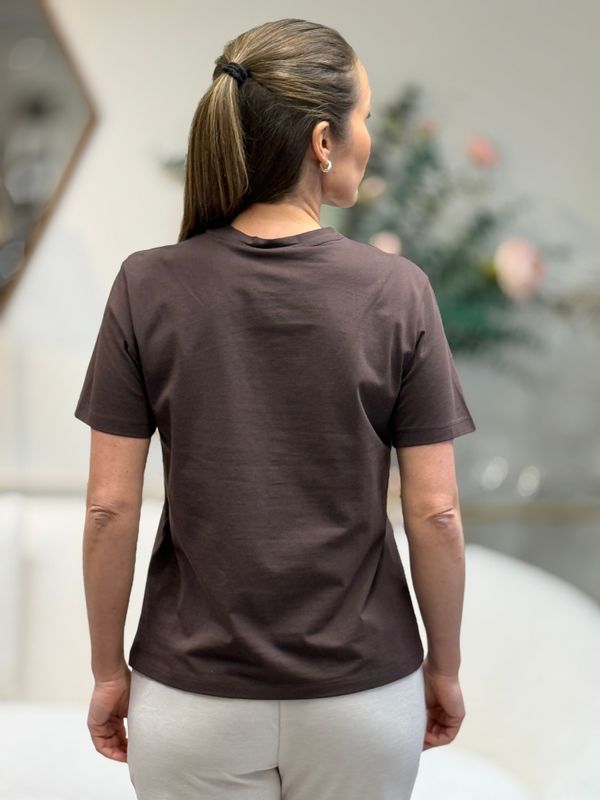 NORA T-SHIRT - BRUN