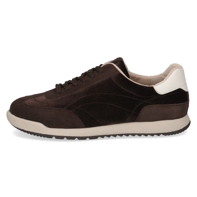 SNEAKERS I SKINN - BRUN