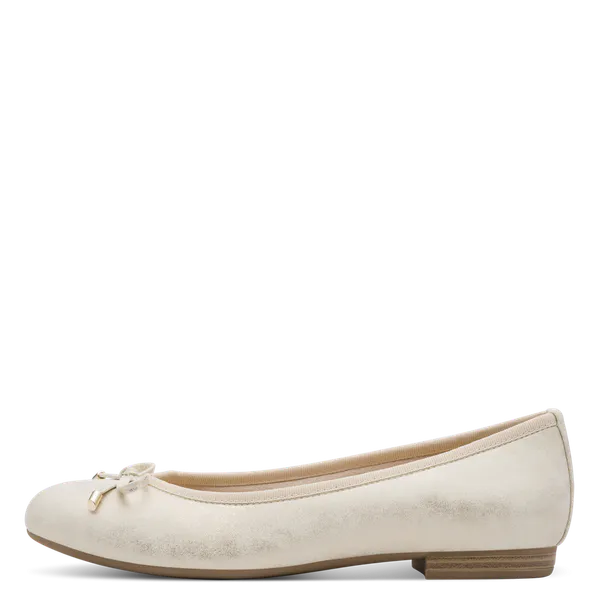 Hovedbilde BALLERINA M/LITEN SLØYFE - SAND