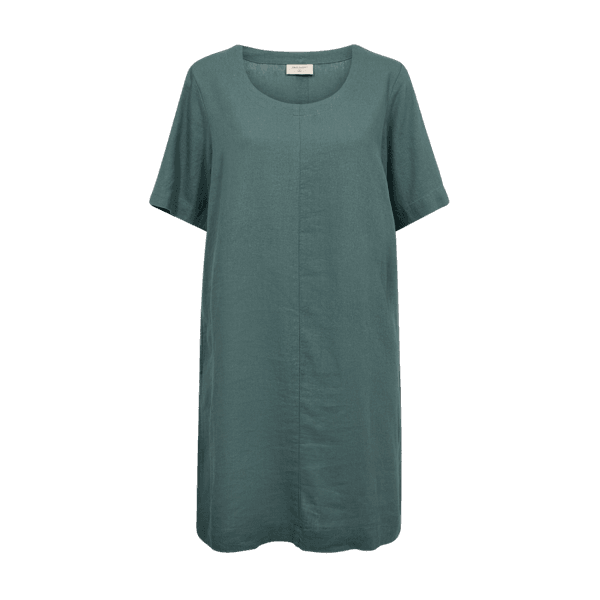 Hovedbilde LAVA KJOLE M/KNAPPER BAK - GRØNN