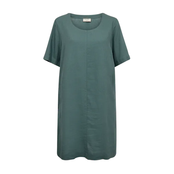 Hovedbilde LAVA KJOLE M/KNAPPER BAK - GRØNN