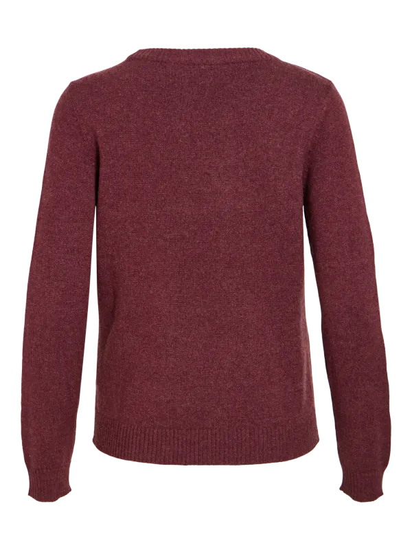 VIRIL GENSER O-NECK - PLOMME
