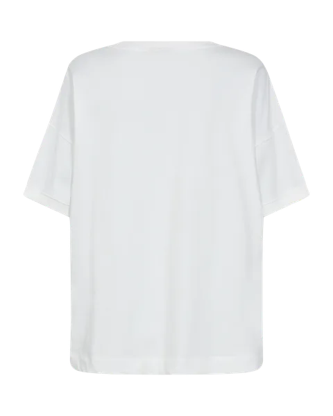 Hovedbilde CAROL T-SHIRT - OFFWHITE / SORT
