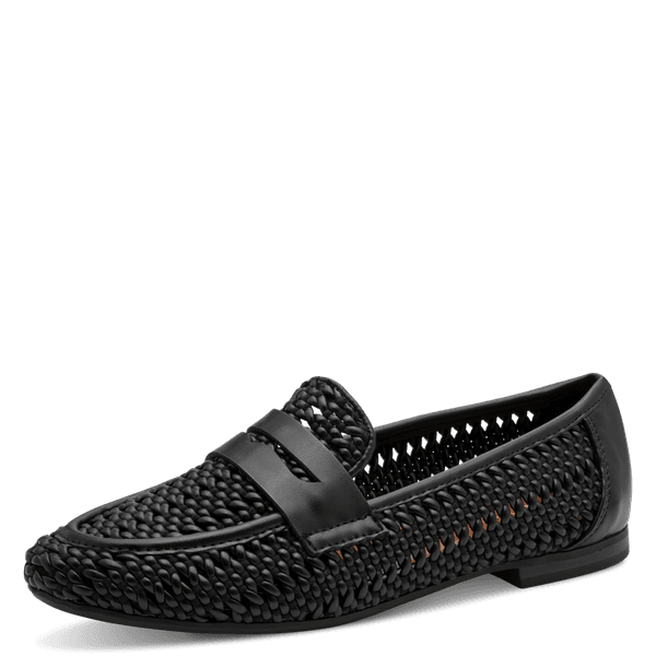 Hovedbilde MOKASIN FLETTET - SORT