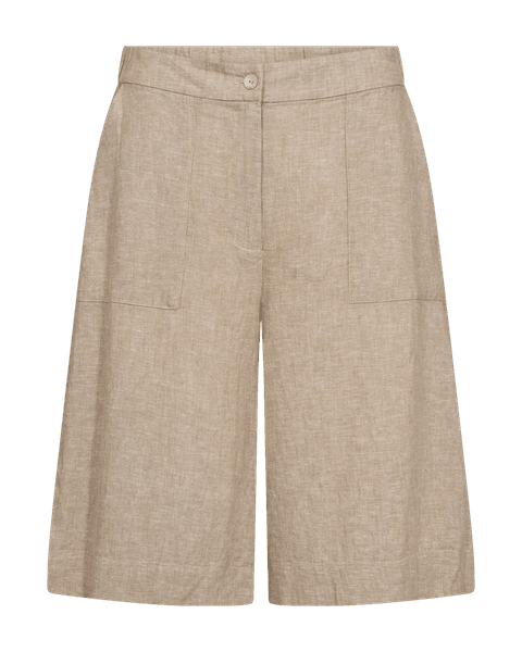 Hovedbilde LAVA LIN/VISCOSE CULOTTE SHORTS - SAND MELERT