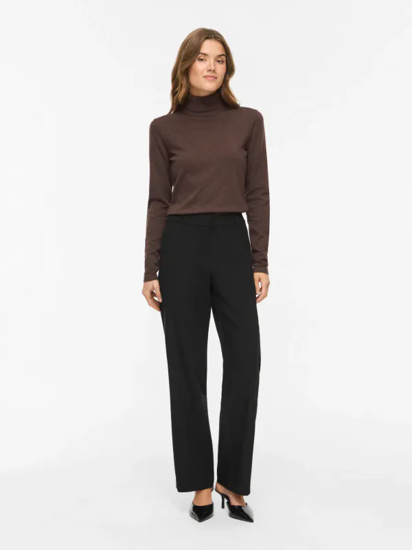 MALU ROLL NECK - BRUN MELERT 