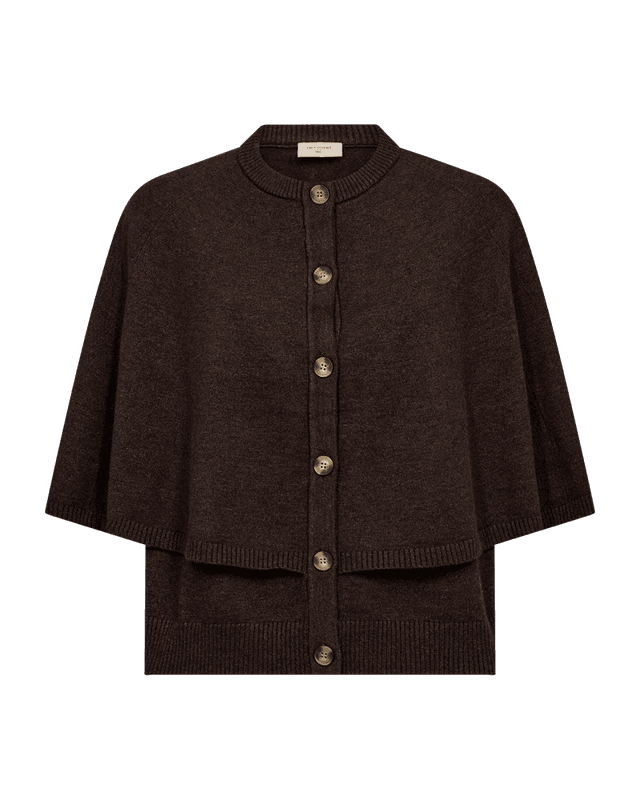 CAPPA CARDIGAN - BRUN MELERT 