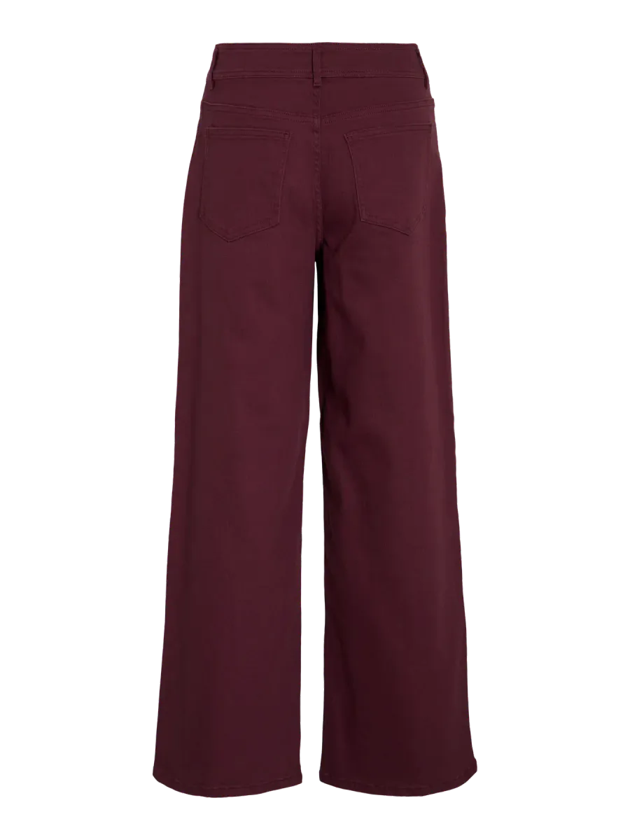 CHIA SOLID JEANS - PLOMME