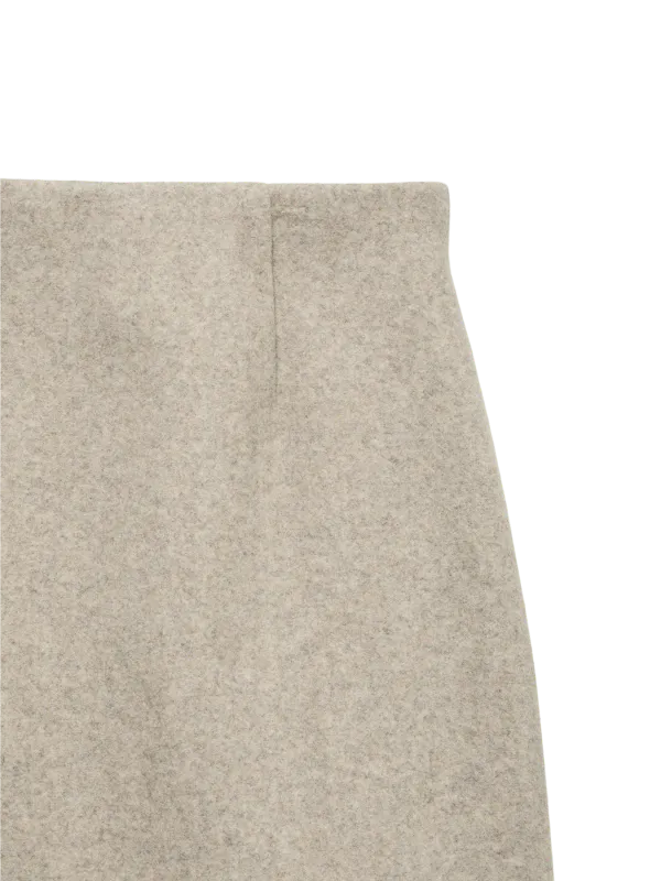 FORTUNEALLISON SKJØRT - SAND MELERT