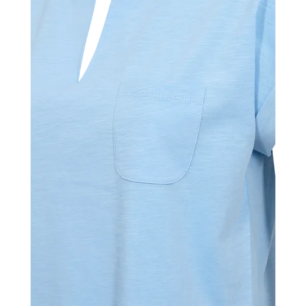 Hovedbilde VIVA T-SHIRT - HIMMELBLÅ