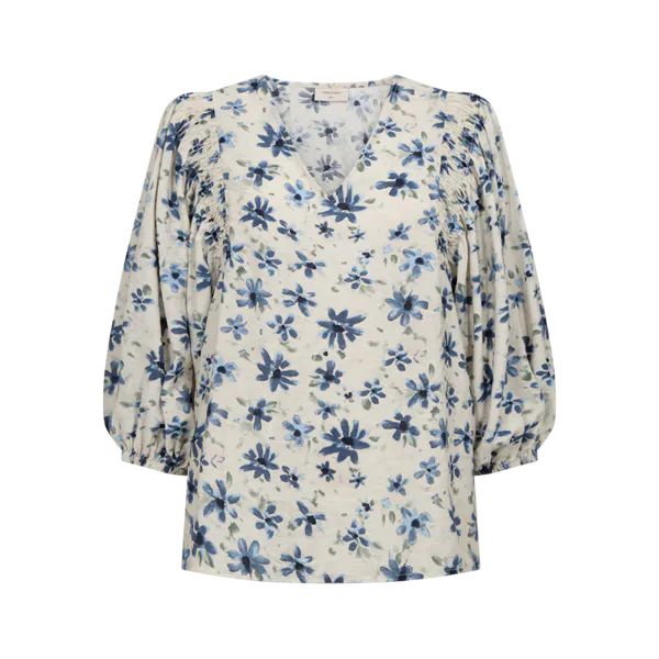 Hovedbilde JOVI BLUSE - MOONBEAM/VINTAGE BLUE
