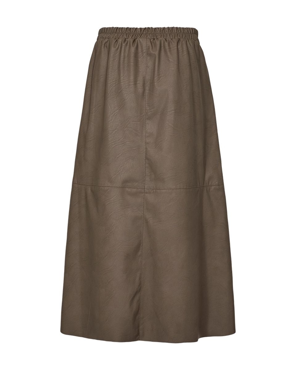 HARLEY COATED LANGT SKJØRT - MULVARP