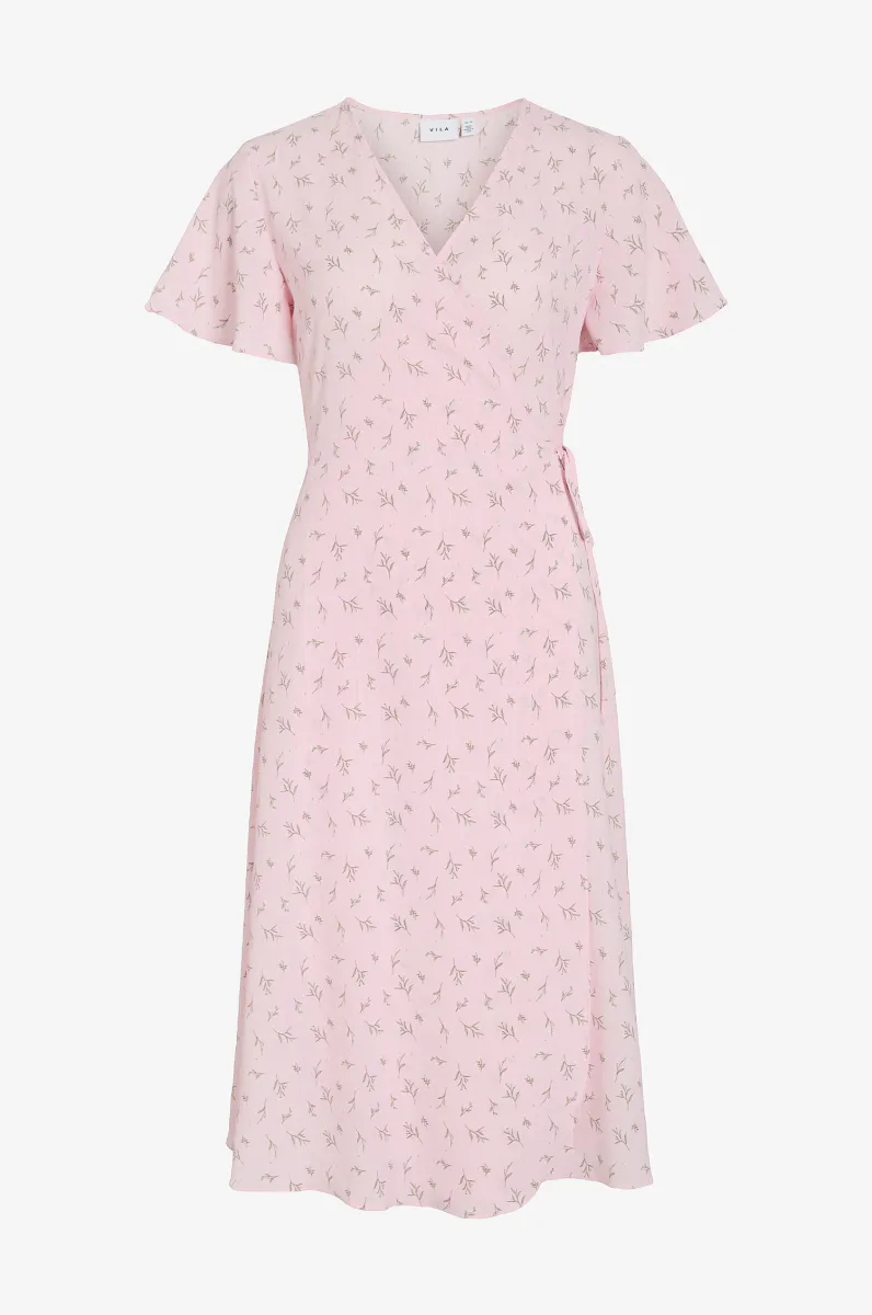 LOVIE OMSLAGSKJOLE M/PRINT - ROSA