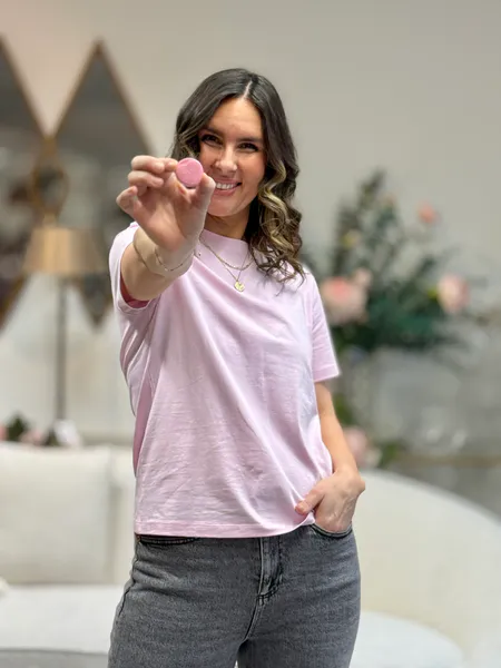 Hovedbilde NORA T-SHIRT - ROSA