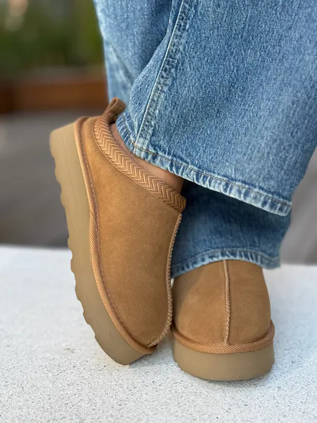 Hovedbilde PLATFORM SLIP ON - COGNAC