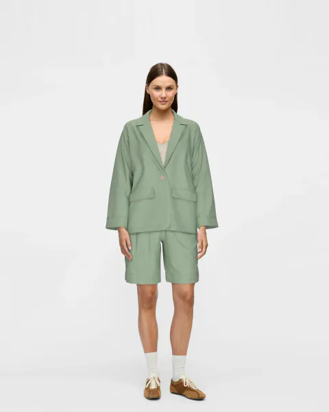 Hovedbilde PRISILLA RETT SHORTS - GRØNN