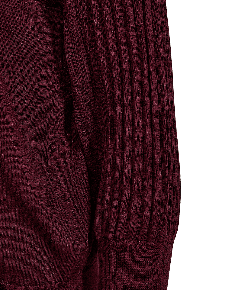 GLITTA PULLOVER M/LUREX - PLOMME